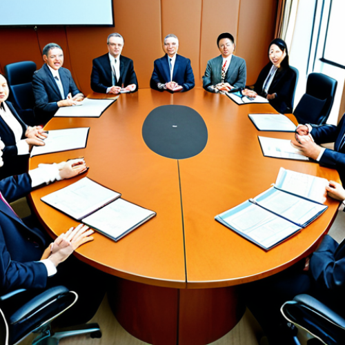 ** A group of business people from different countries (Germany, US, China) around a conference table, some gesturing expressively, others more reserved. The focus is on the potential for cultural misunderstandings.

**